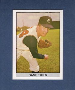 #53 DAVE THIES, 1963 Kansas City Athletics | 1979 Fritsch One-Year Winners OYW