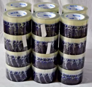 24 Rollos Cartón Sellado Impreso Transparente Cinta Embalaje Caja Envío 2 mil 3" x 110 Y - Imagen 1 de 14