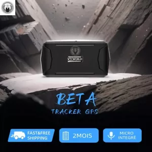 TRACKER BALISE TRACEUR GPS 4G AUTONOMIE 2 MOIS Micro Intégré RECHARGEABLE - Picture 1 of 11