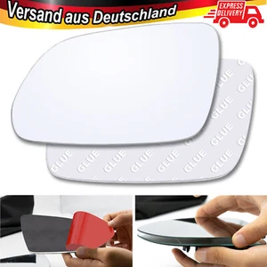 Links Fahrerseite Spiegelglas Für VW Polo 9N Octavia II 2003-2009 Außenspiegel - Bild 1 von 7