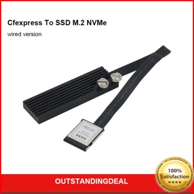 ESXS Cfexpress To SSD M.2 NVMe Wired Version Cfexpress Adapter For Canon Nikon - Image 1 of 4