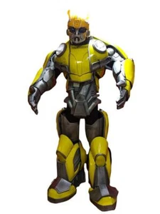 Maskottchen Roboter Bumblebee Transformer Super Deluxe Kostüm zum Tragen Erwachsene - Bild 1 von 4