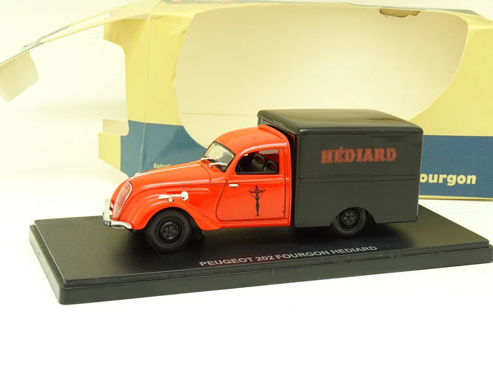 Norev Atlas 1/43 - Furgoneta Peugeot 202 Hediard Foto 1 de 1