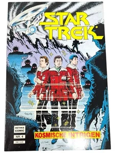 Star Trek Comic Nr.4 - Kosmische Intrigen - 1991 Vintage  INKgrafix Toys A364 - Picture 1 of 11