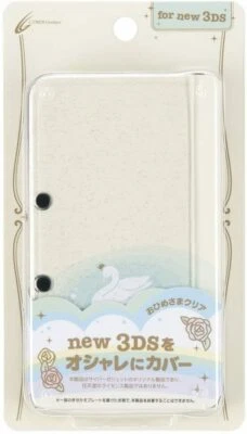 CYBER Kirakira Cover 2 for New 3DS Ohimesama Clear - Image 1 of 4