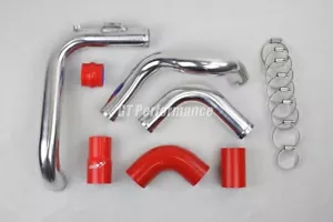 Kit piping Megane 2 RS 225 230 manguera duro tubo pipe admission entrada ROJO - Bild 1 von 1