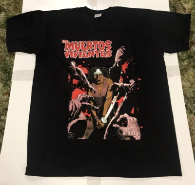 Camisa TWD The Walking Dead Los Muertos Vivientes Michonne Nueva Talla Mediana Foto 1 de 4