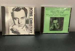 Lot Of 2 Boris Christoff Live Recordings 1953-1980 & Recital CD Legato Live Rec - Picture 1 of 6