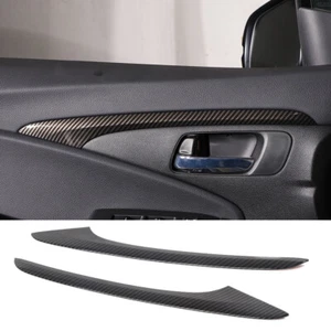 2×Carbon Fiber ABS Interior Door Panel Decorative Trim For Honda Pilot 2016-2022 - Bild 1 von 16