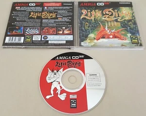 LITIL DIVIL CD32 Game CD in JewelCase ©1994 Gremlin Interactive Commodore Amiga - Afbeelding 1 van 7