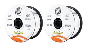 ER4043 - MIG Aluminum Welding Wire - 1 Lb x  0.035" (2 SPOOLS) - Picture 1 of 5