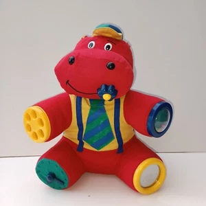 Vintage Boots activity Hippo Haappypotmus 1980s 11 inch Soft Toy Plush - Picture 1 of 14