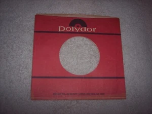 RED POLYDOR RECORDS 7 INCH 45 RPM ORIGINAL SLEEVE ONLY *NO SPLITS #426 - Picture 1 of 2