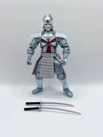 Marvel Legends 6in Silver Samurai Retro Series X-Men WV3 2019 Hasbro Loose Cover