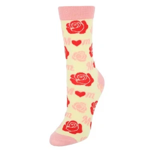 CTM Women's Soft I Love Mom Novelty Socks (1 Pair) - Picture 1 of 1