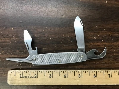 Navaja de bolsillo Camillus 1990 US Utility Military Scout Foto 1 de 4