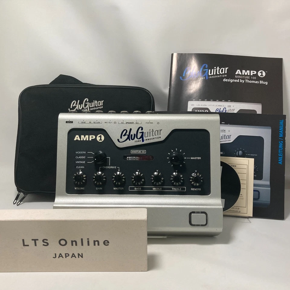 BluGuitar AMP1 Mercury Edition Nanotube Pedalboard Amp Used From Japan In-stock - Image 1 of 4
