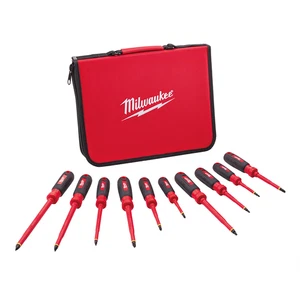 Milwaukee 48-22-2210 Milwaukee Tool 10 PC 1000V Insulated Screwdriver Set w/ EVA - Picture 1 of 1