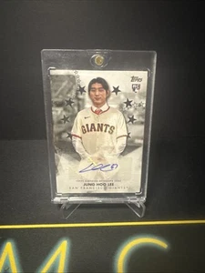 2024 Topps Series 2 Jung Hoo Lee RC Baseball Stars BLACK Auto /199 - Picture 1 of 2
