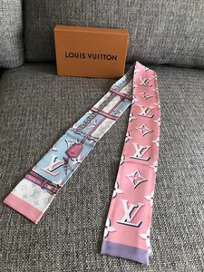 New Louis Vuitton Perfect Match M76734 Silk Bandeau Scarf - Picture 1 of 7