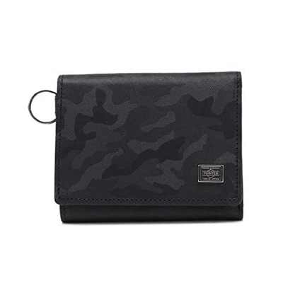 Yoshida PORTER WONDER tri-fold wallet 342-06038 green Japan made w / Tracking - Image 1 of 4