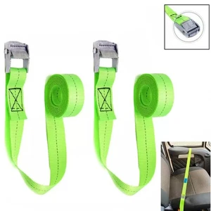 Juego de 2 correas de seguridad para puerta autocaravana cabina locomotora cerradura para Fiat Ducato Peugeot Boxer - Imagen 1 de 10