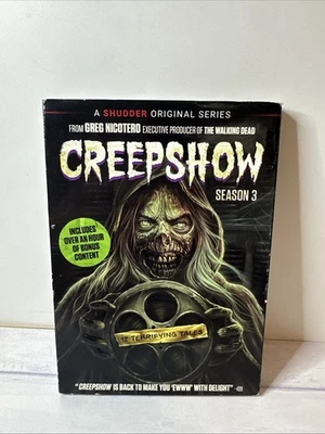 Creepshow: Complete Season 3 DVD 2021  2 disc set - Image 1 of 2