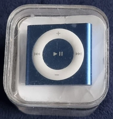 Apple iPod Shuffle 4th Gen - BLUE - 2GB Serial No: CC4RP6PSGK69 (MID 2015) - Image 1 of 4