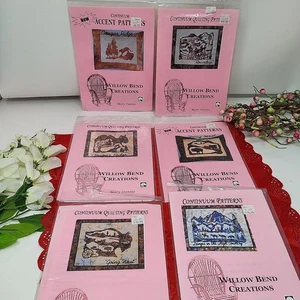 6x Willow Bend Wandbehang Quilt Muster Neu ungeschnitten Western Country Wildtiere - Bild 1 von 13