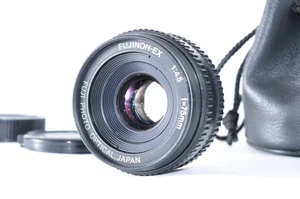 Fuji Fujinon-EX 75mm f/4.5 Enlarging Lens w/Lens Pouch For M39 Mount From JAPAN - Picture 1 of 12