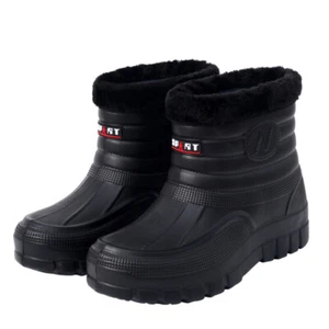Gepolsterte Herren Schneestiefel Warme Wasserdichte Regenschuhe Winterstiefel - Bild 1 von 6