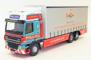 Corgi 1/50 Scale CC13611 - DAF CF Curtainside Lorry - Pollock Scotrans - Picture 1 of 5