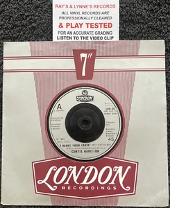 Curtis Hairston – I Want Your Lovin' (Just A Little Bit 7'' 1985 TESTED EX VIDEO - Foto 1 di 7