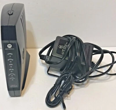 Motorola Surfboard Modem Model SB5120 Box with Power Supply - Image 1 of 4