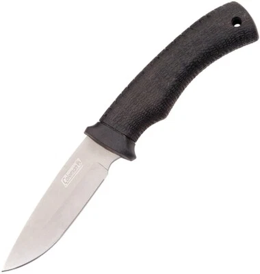 Coleman Hunting knife Grippy Handle with sheath New - Image 1 of 3