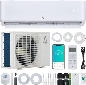 23 SEER2 Ductless Inverter AC Mini Split Air Conditioner 208/230V 18000 BTUs - Picture 1 of 8