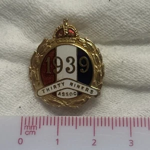 vintage Enamel 1939 Thirty Niners association badge - Picture 1 of 8