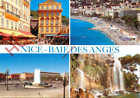 Picture Postcard:-Nice, Baie Des Anges (Multiview)