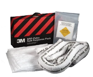 3M Spill Kit T-04 SRP Petro 6T305 Petroleum Sorbent Mini Booms Oil Based Liquids - Picture 1 of 10