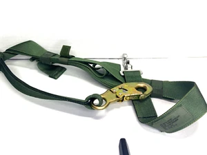 Haltegurt, strapazierfähiges Nylon - grün 1 3/4" x 10 Fuß - Bild 1 von 8