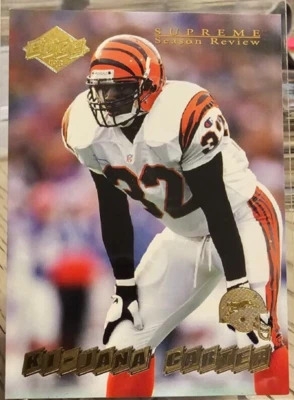 1998 Collector's Edge Supreme Season Review Ki-Jana Carter #36 Bengals - Image 1 of 2