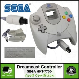 Official Genuine Grey Dreamcast Controller Control Pad HKT-7700 - Picture 1 of 1