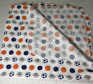 Gerber Sports Ball Flanell Babydecke Empfang Security Lovey Football - Bild 1 von 8