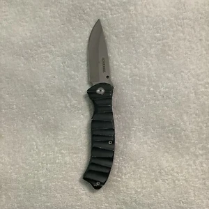 Schrade SCH221BK Folding Pocket Knife Plain Edge Liner Folding Knife Good Cond. - Picture 1 of 8
