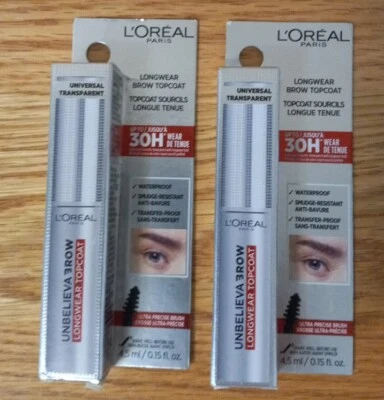Loreal Paris Longwear Brow Top Coat Lot Of 2 - Image 1 of 2