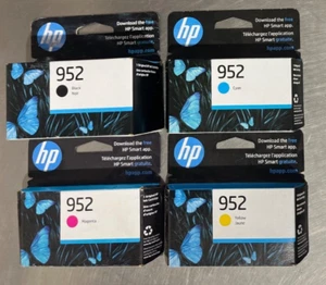 HP 952 Negro F6U15AN, C. LOS49AN, M. LOS52AN, Y. L0S55AN, NUEVO EN CAJA OEM Envío y devolución gratuitos - Imagen 1 de 3