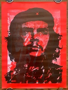 Póster fotográfico original vintage años 80, Ernesto Che Guevara, publicado en Grecia - Imagen 1 de 5