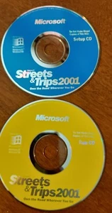 Microsoft Streets and Trips 2001 - 2 disc - Picture 1 of 1