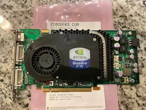 Dell NVidia Quadro FX 3450 256MB GDDR3 Dual DVI PCIe x16 Video Graphics Card - Picture 1 of 10