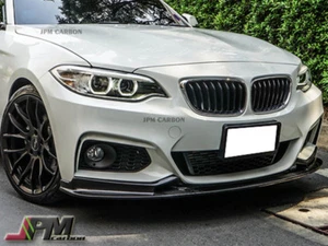 For 2014 up BMW F22 M-Sport 3D type Carbon Front Lip & 3D type Carbon Diffuser - Picture 1 of 2